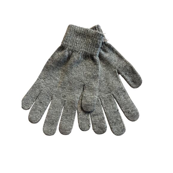 Knit Gloves Touch Screen Compatible Gray Purple Burgundy Set of 3 New With Tags - Picture 4 of 6